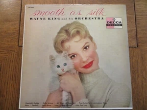 Wayne King & His Orchestra – Smooth As Silk – Decca DL 8353 Vinyl LP G+/VG - Picture 1 of 5