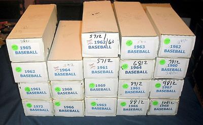 1960-69 Topps Baseball Card Lot (10) *from 10,000 Card Set Builder Lot* Ex-nrmt • 13.99$
