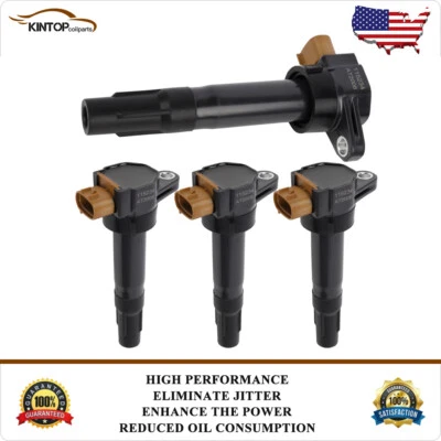 For 2010-2013 Suzuki Kizashi 2.4L 2013-2014 Suzuki Swift 1.6L 4 Ignition coils - Image 1 of 4