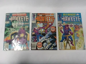 Lote de 3 Marvel Comics 1988 Solo Avengers Hawkeye Ediciones #2 #3 #10 - Imagen 1 de 9