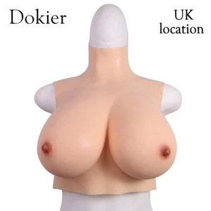 Cruces Dokier sin aceite silicona formas de pecho placas drag queen boobs falsos - Imagen 1 de 12