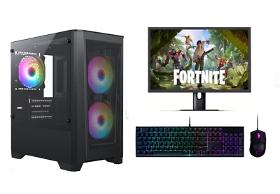 ULTRA FAST i3 i5 i7 Desktop Gaming Computer PC 2TB 16GB RAM GTX 1660 Windows 10 - Image 1 of 4