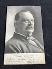 Vintage President Postcard  1906 UDB colonial Press Grover Cleveland Bow tie