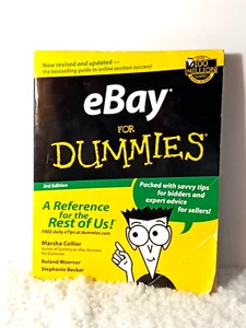Vintage 2002 eBay for Dummies Papercover 3rd Edition by Marsha Collier - Imagen 1 de 9