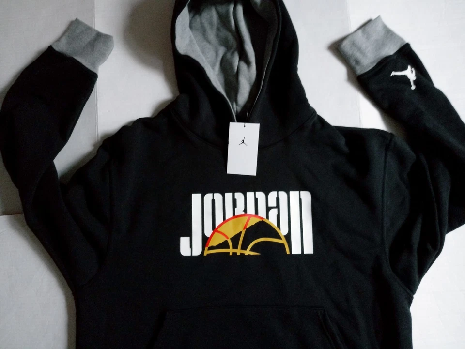 nike Air Jordan Essential Statement Hoodie Sweatshirt XL 23 Black DV7748 010