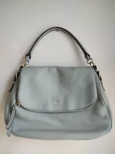Kate Spade neuwertig grün Kieselleder Geldbörse Schultertasche. Ausgezeichnet. - Bild 1 von 4