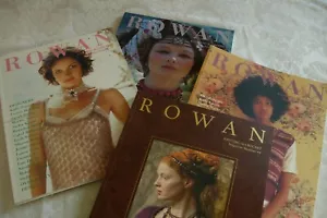 Rowan Knitting Crochet Magazine Book Lot of 4: No. 37 38 39 44 - Picture 1 of 6