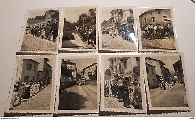 Otto Fotografie Processione Aa '40 In Luogo Da Identificare Probabile  Piemonte • 15€