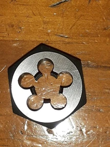 HSS hex hexagon die NUT UNC UNF UNS UNEF UNS SAE 8 10 1/4 5 7 9/16 1/2 3 5/8 RH - Picture 1 of 4