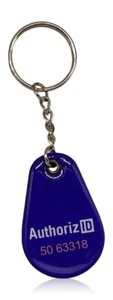 5 - 26 Bit Proximity Key Fobs Weigand AuthorizID Prox Keyfobs Epoxy Tear Drop - Picture 1 of 3