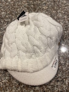 Crystal brimmer Knit Beanie Hat Brim 