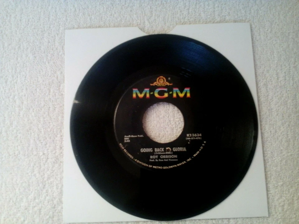 ROY ORBISON.GOING BACK TO GLORIA/COMMUNICATION BREAKDOWN.MGM.K13634.G.CON.1966. - Image 1 of 1