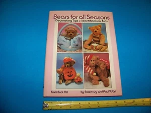 Bears For All Seasons "Decorating Tips & Identification Aids" Vintage 1989 - Picture 1 of 12