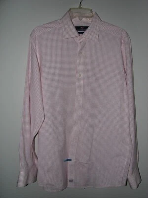 VINEYARD VINES Men's size M White Red Plaid checkered Button Up Shirt LS - Image 1 of 4