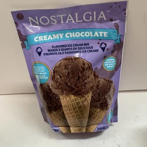 Nostalgia Creamy Chocolate Ice Cream Mix HTF - Picture 1 of 3