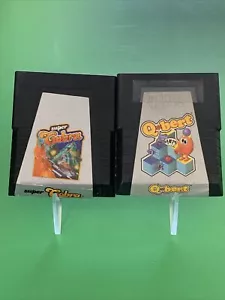 Super Cobra & Q-Bert Atari 2600 **Carts Only** Used Tested Ships Fast! - Picture 1 of 5