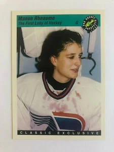 1993 Classic Pro Hockey Prospects Card # 2 Manon Rheaume - Picture 1 of 2