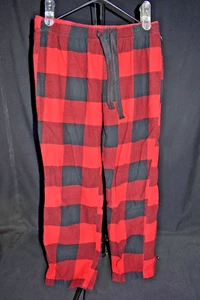Old Navy "Match the Fam" Christmas Pajama Pants Juniors Size Med Buffalo Plaid - Picture 1 of 3