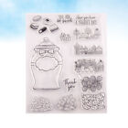 Cakes and Sweet Design Stamp Sheets Transparent Clear Seal Decorative
