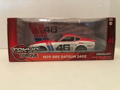 Greenlight 18301 东京扭矩 1: 24 比例 1970 BRE Datsun 240Z 压铸汽车全新 — 第 1/3 张图片