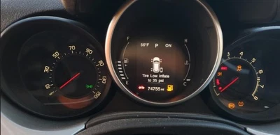 2016-2018 500 OE Speedometer Gauge Cluster 74K Miles Fiat - Image 1 of 4