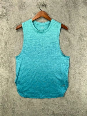 Camiseta sin mangas BCG azul atlética mediana rendimiento ligera sin mangas para hombre Foto 1 de 4