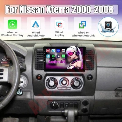 Radio estéreo para automóvil 10,1"" para Nissan Xterra 2000-2008 Carplay Android 15 GPS NAVEGACIÓN Foto 1 de 4