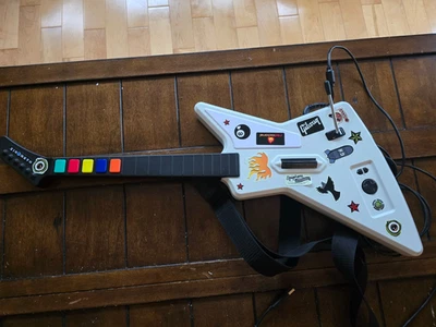 Guitar Hero Xbox 360 X-Plorer Xplorer Wired Controller 95065 Red Octane Tested - Image 1 of 3