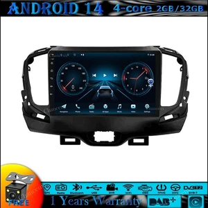 10"Android 14 Autoradio Carplay GPS SAT Navi DAB DVR For GMC Terrain Denali18-24 - Bild 1 von 12