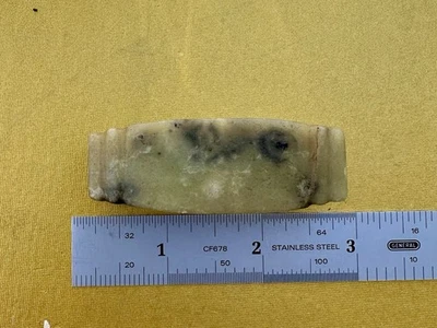 CELADON JADE ANTIGUO/VINTAGE ANTIGUO 'pieza de mano' bonita pátina y experto tallado Foto 1 de 4