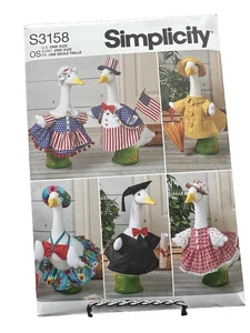 Ropa de verano Simplicity 3158 S3187 para patrón de costura de gansos de porche y césped - Imagen 1 de 2