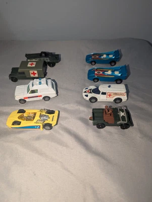 Vintage Corgi Juniors Diecast Cars  Made In Brittain Lot of 8 PC  - Image 1 of 4