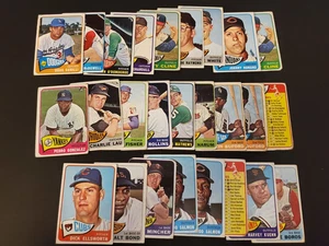 1965 Topps Baseball 26 Card Lot - Poor - #2 - Picture 1 of 2