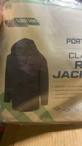 Chaqueta de lluvia impermeable Portwest S440 para hombre - ligera duradera con capucha - Imagen 1 de 5