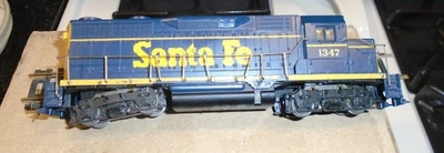 DC, HO Diesel Locomotive, Santa Fe, Athearn, GP35,  #1347, brass Flywhl, runs - Image 1 of 4