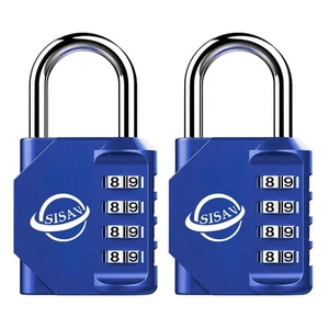 Combination Lock 4 Digit Outdoor Combination Padlock for School Gym Locker,Sp... - Picture 1 of 5