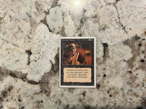 Demonic Tutor Mtg - Magic the Gathering Demonic Tutor Revised Played - Picture 1 of 2