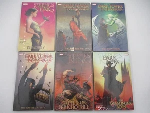 Stephen King's THE DARK TOWER Marvel Graphic Novel lot 6 HC sealed Man in Black - Picture 1 of 8