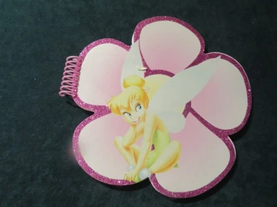 Disney Tinkerbell Tinker Bell Flower Shaped Note Pad Paper NEW! - Image 1 of 2