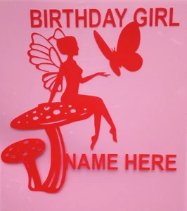 Birthday Girl Iron on Transfer for T-Shirts and Parjamas - Picture 1 of 13