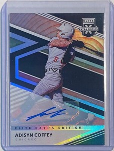 ADISYN COFFEY 2020 PANINI ELITE EXTRA EDITION PROSPECT AUTO #110