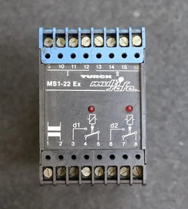 TURCK Trennschaltverstärker MS 1-22 Ex Netzanschluss 220VAC 50/60Hz - 8V: 7mA - Bild 1 von 8