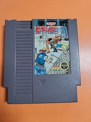 Renegade NES Vintage Nintendo 1988 Cartridge Only Tested - Image 1 of 2