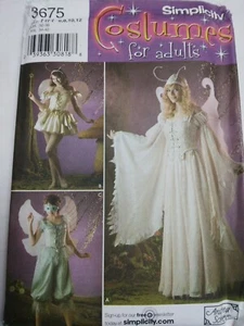 Fairy Pixie Fairy Tale HH 6 8 10 12 Kostüm Simplicity 3675 Schnittmuster UC FF - Bild 1 von 5