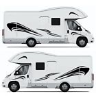 Stand Out With Rv Motorhome Caravan Horsebox Campervan Graphics Decals In Black
