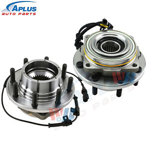 2 Front Wheel Hub Bearing For 2005 2006 2007 2008 2009 Ford F-250 Super Duty 4WD