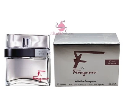 F By Salvatore Ferragamo Colonia Pour Homme 1.0 oz / 30 ml EDT Spray para Hombres Foto 1 de 3