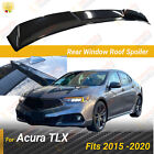 Fits for Acura TLX 2015-2020 Gloss Black Rear Roof Window Visor Spoiler