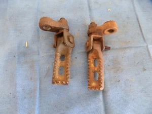 1973 Kawasaki F9 Foot Rest Step Assembly Left & Right - Picture 1 of 5