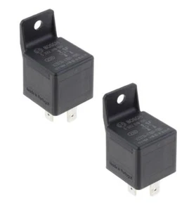 Bosch Set of 2 Mini-Relay For BMW E3 Bavaria 2800 3.0CS 3.0CSi 3.0S 3.0Si - Picture 1 of 1